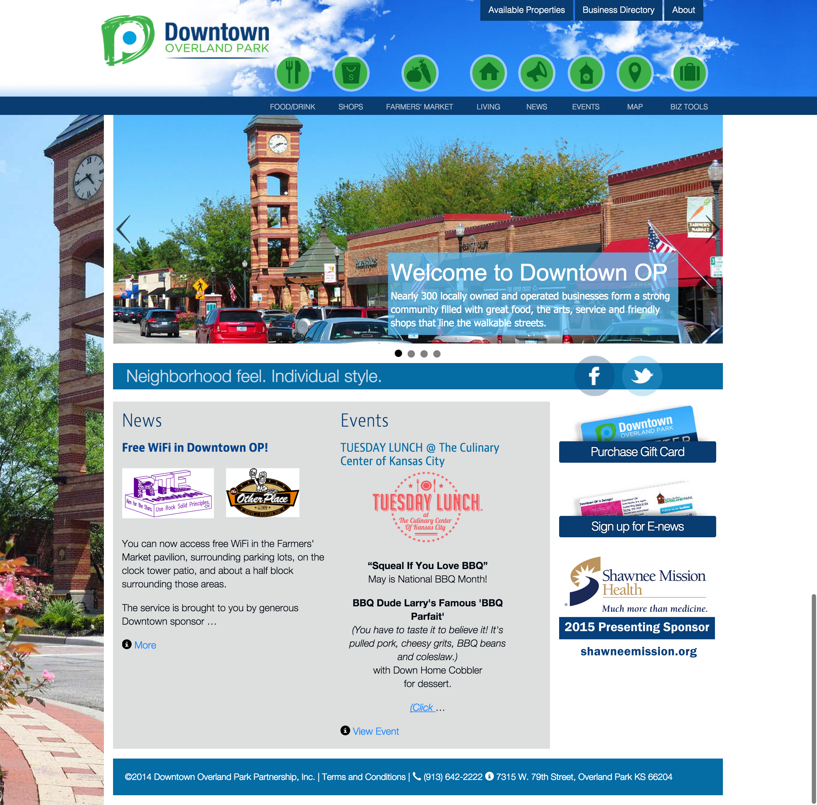 Website design